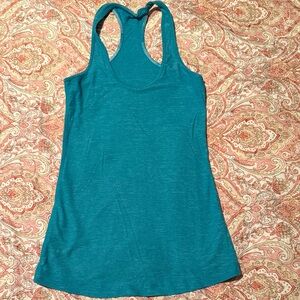 lululemon athletica Turquoise Tank Top